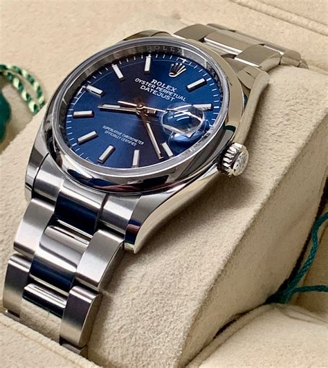 Rolex Datejust 36 watch: Oystersteel 